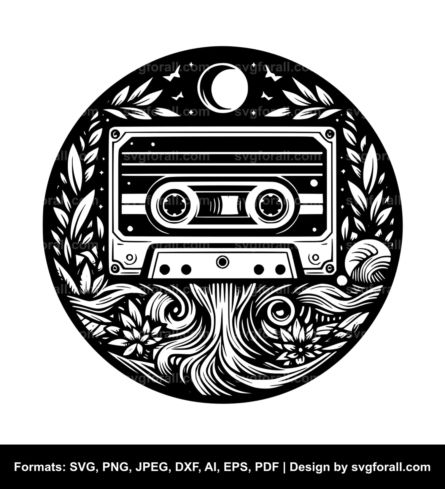 Mixtape SVG Vector