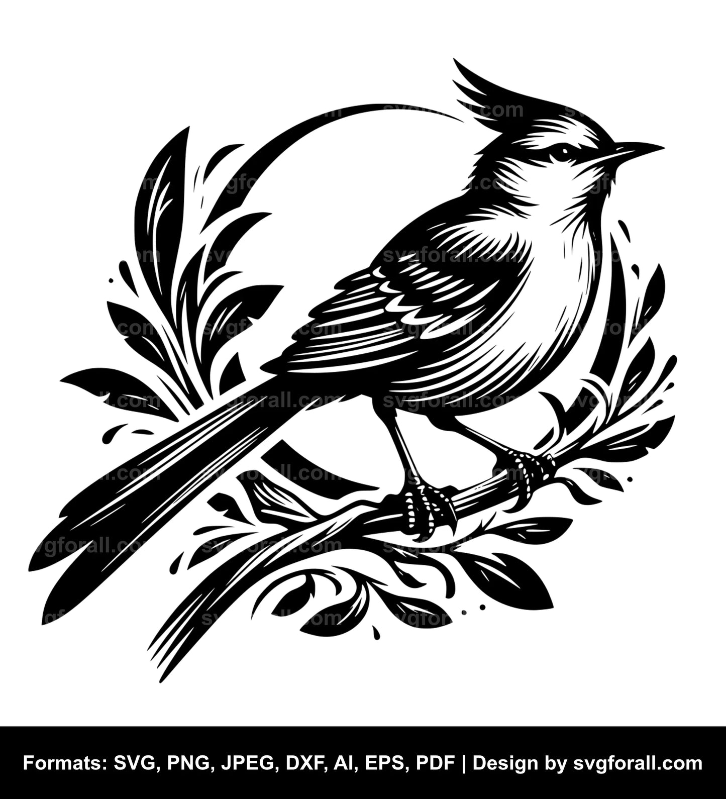 Mockingbird SVG Vector