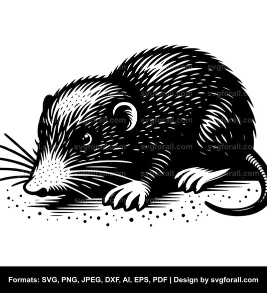 Mole Clipart SVG