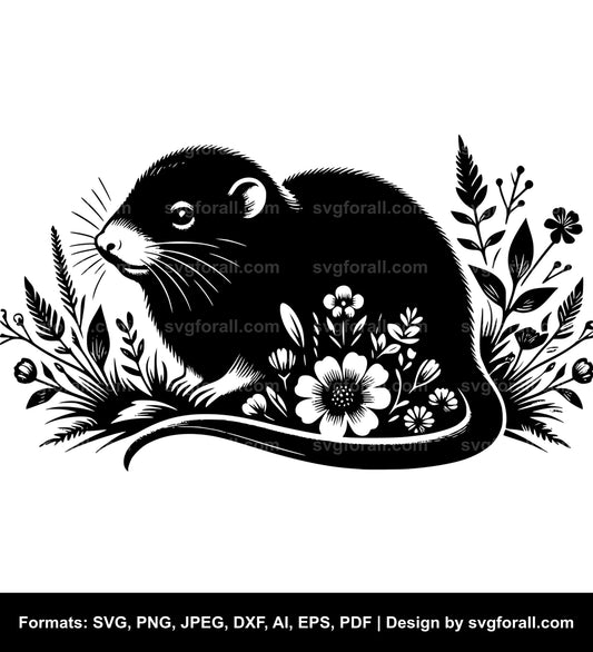 Mole SVG Vector