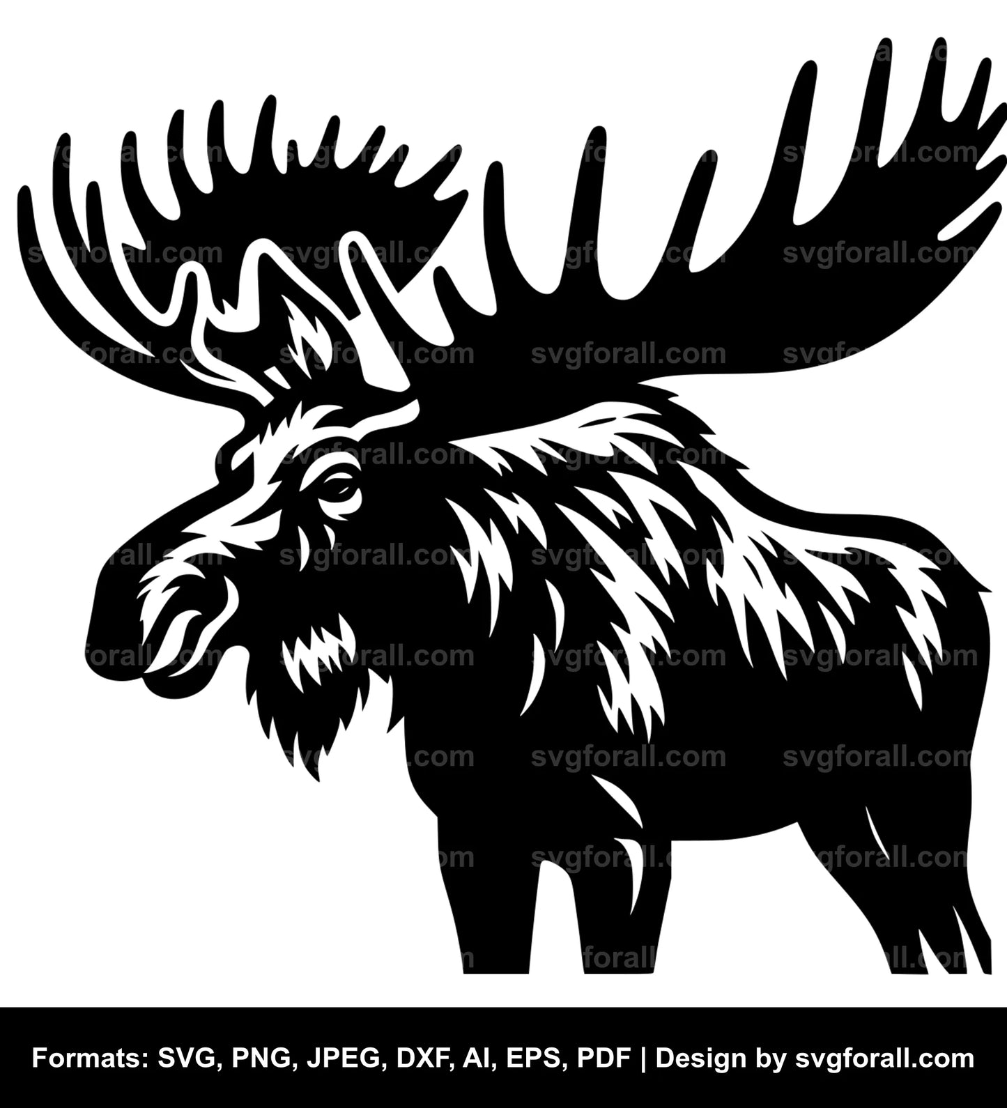 Moose SVG Vector