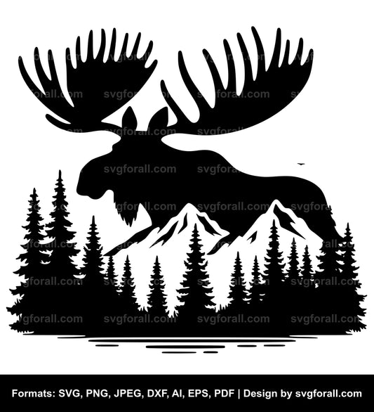 Moose Vector SVG