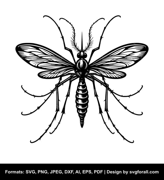 Mosquito Black SVG