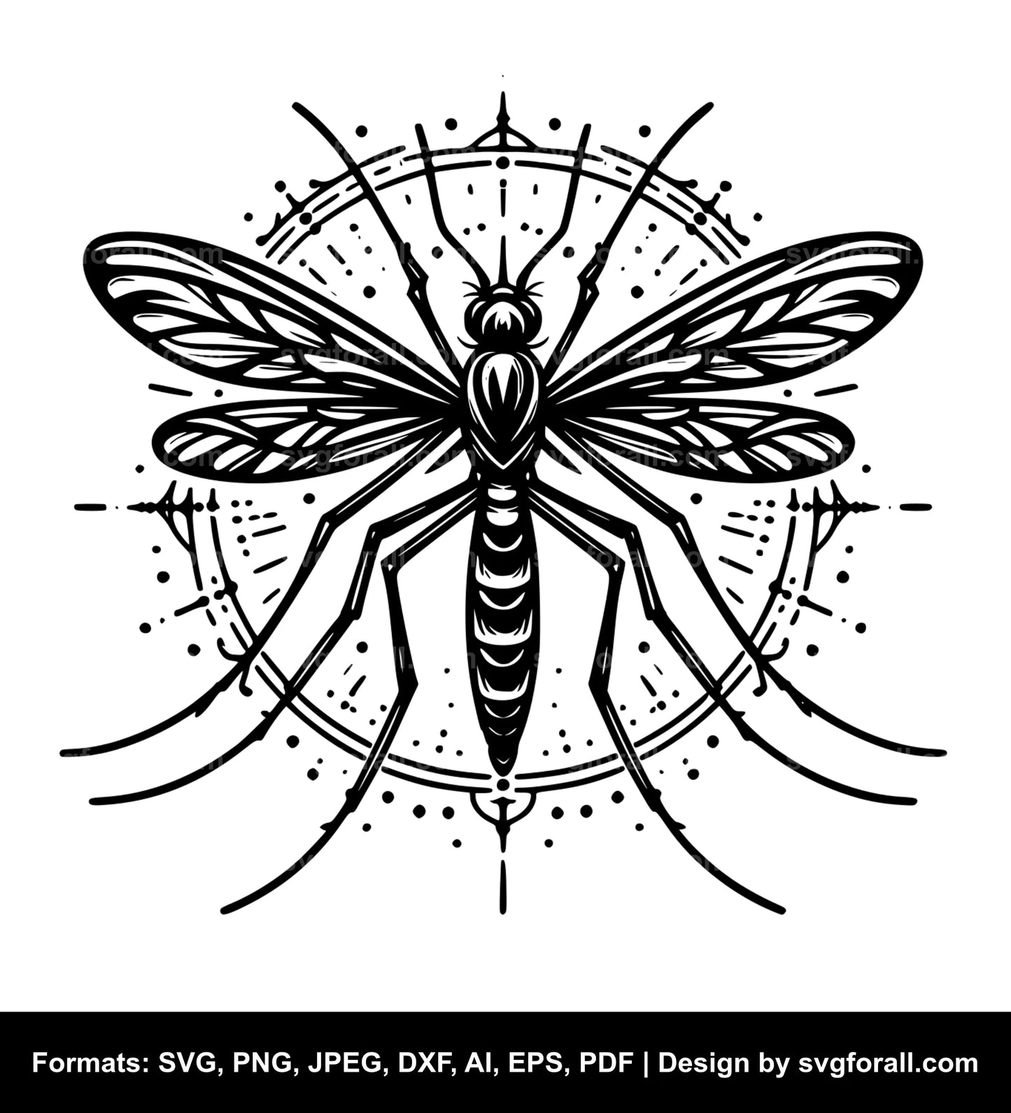 Mosquito Cricut SVG