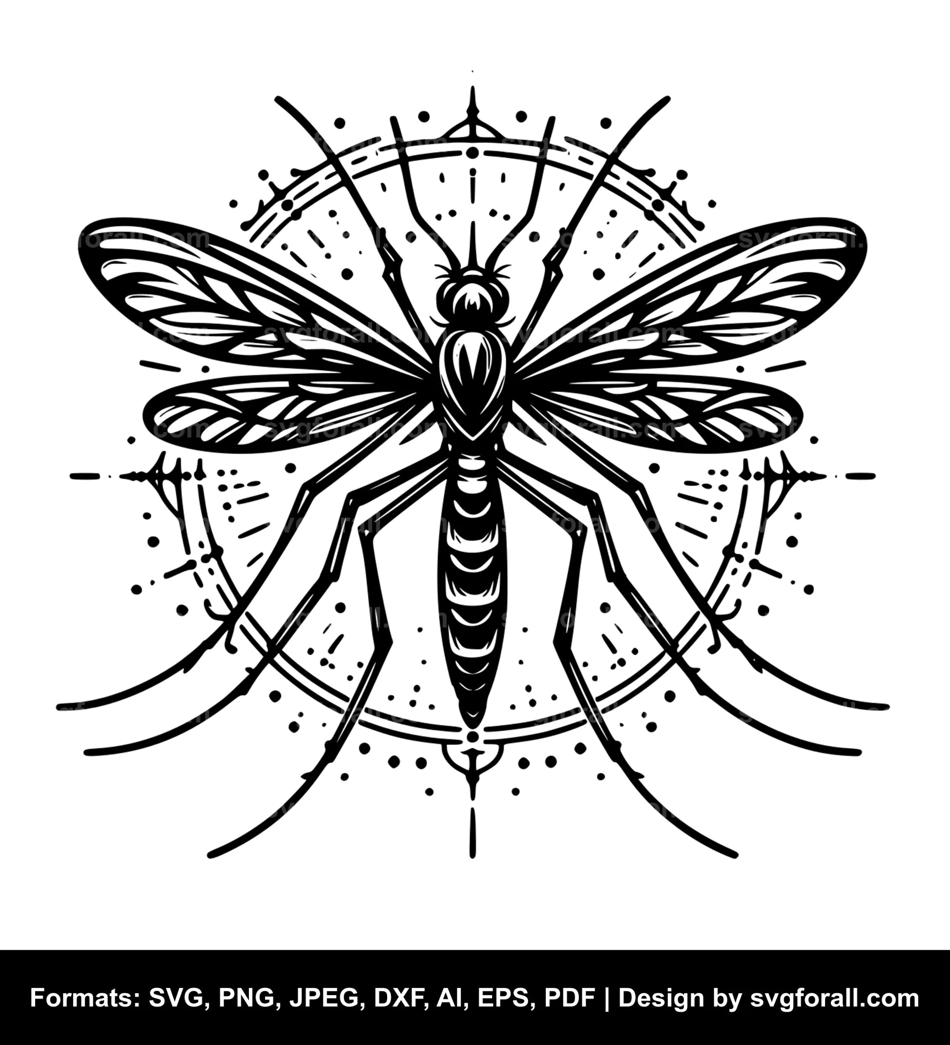 Mosquito Cricut SVG