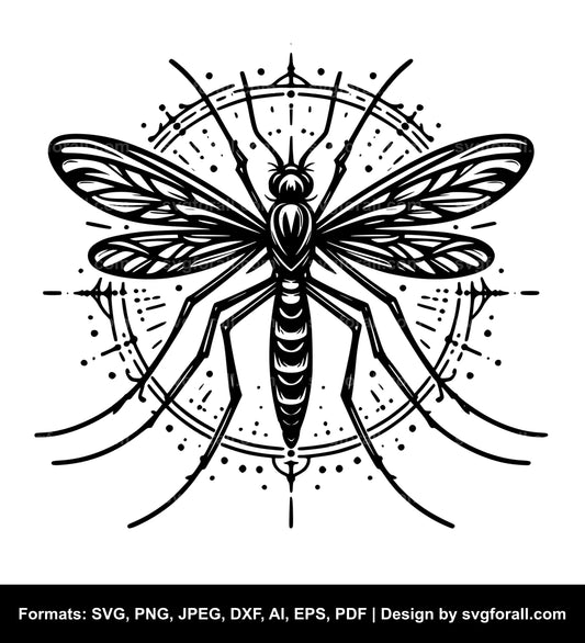 Mosquito Cricut SVG