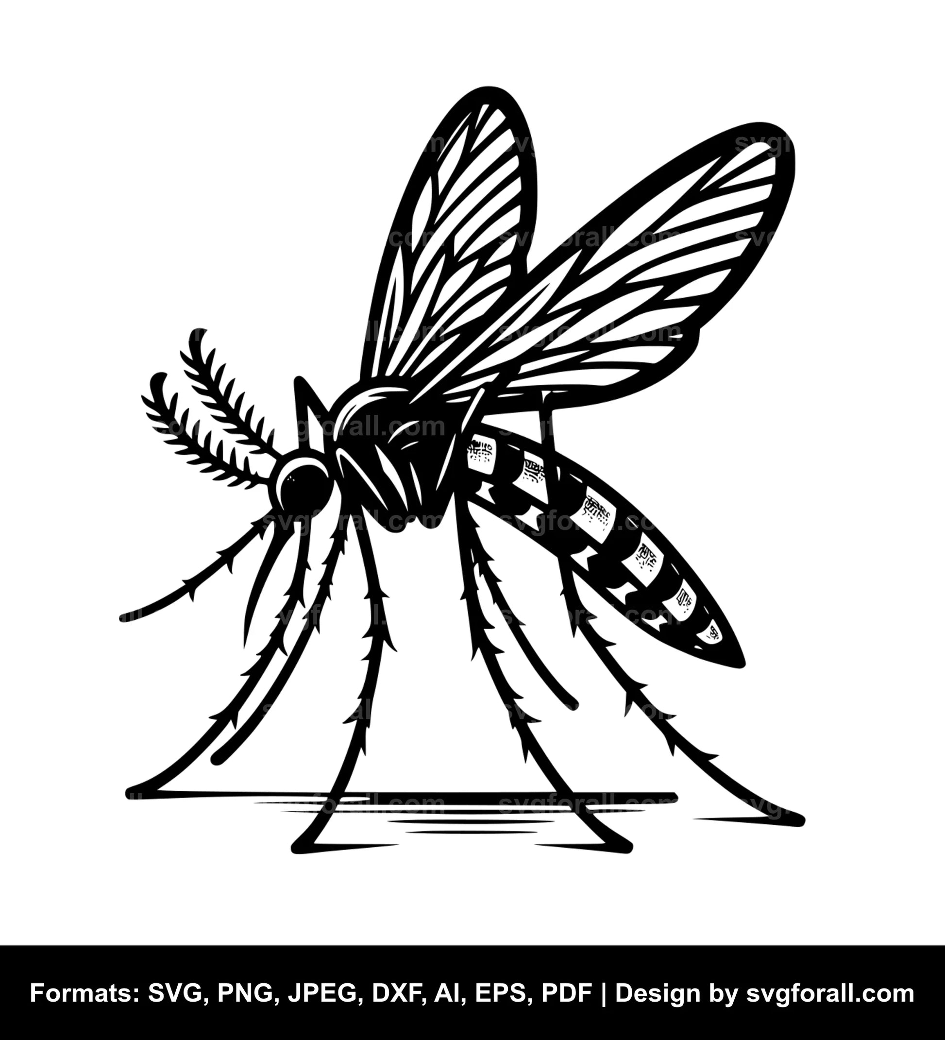 Mosquito Vector SVG