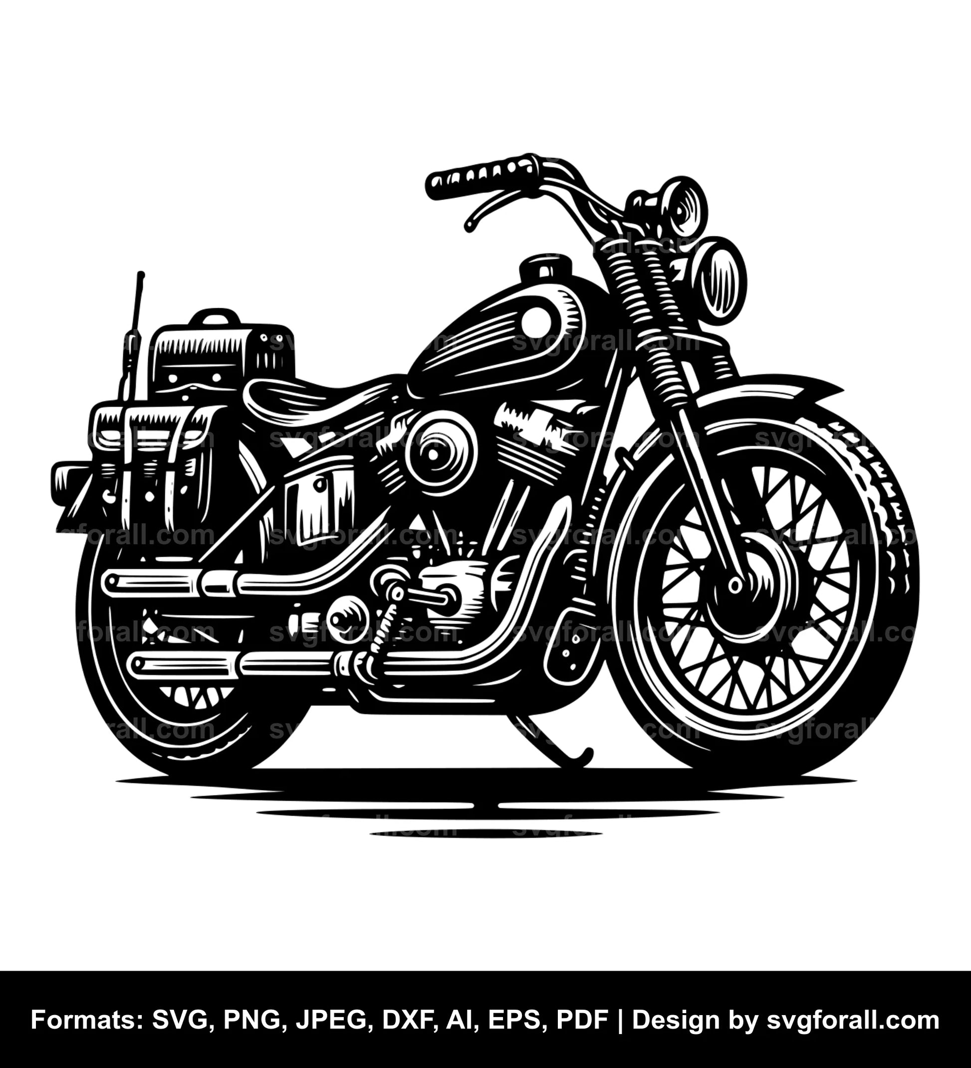 Motorcycle SVG