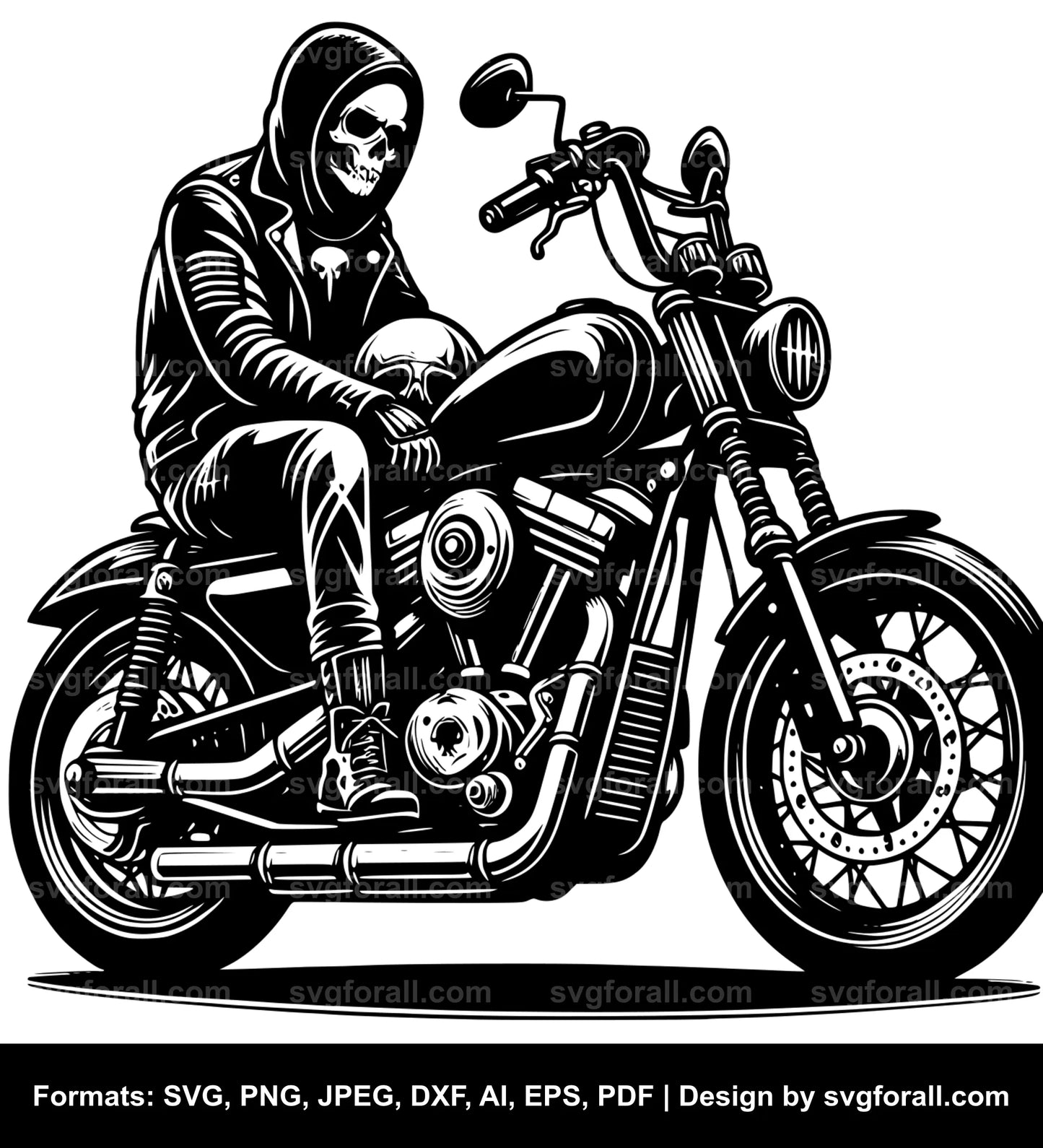 Motorcycle SVG File