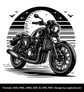 Motorcycle SVG