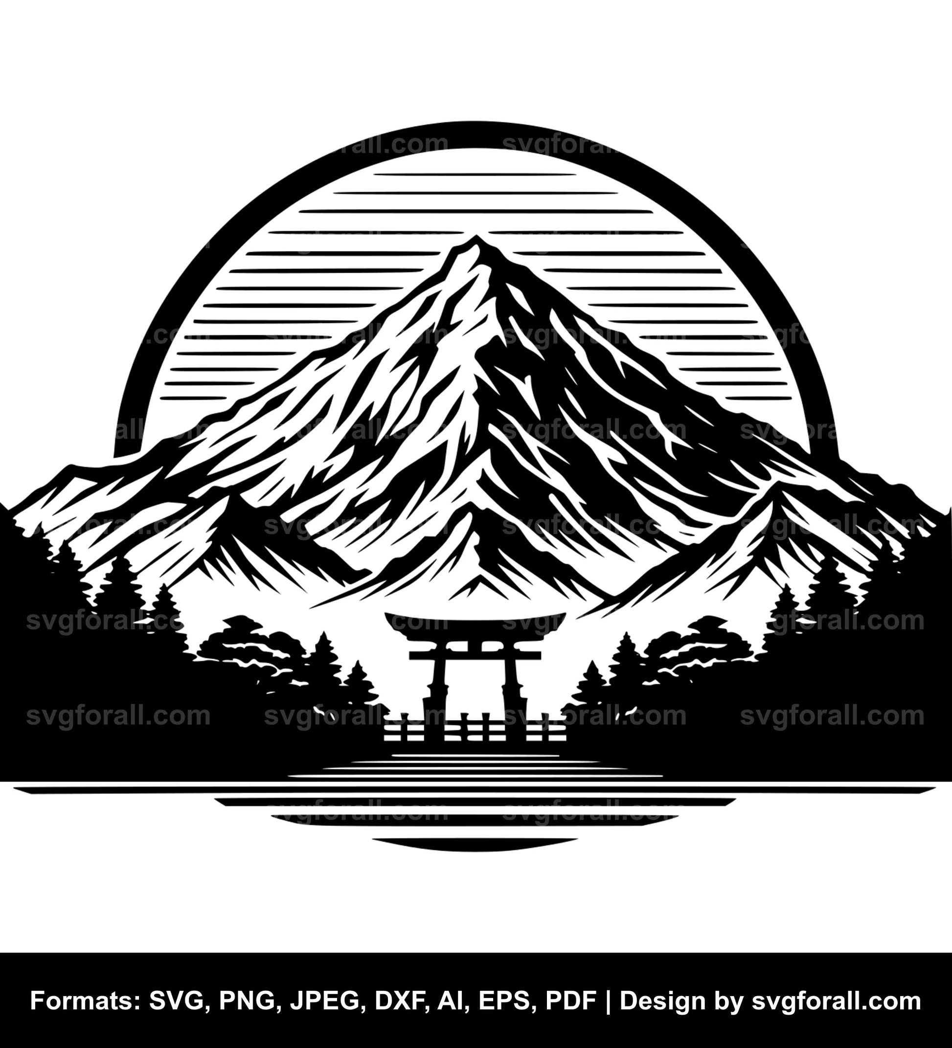 Mountain SVG Design