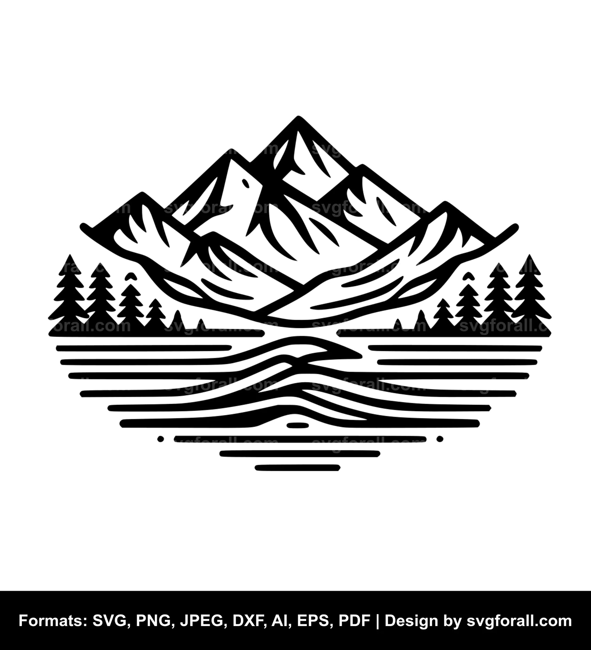 Mountain Vector SVG