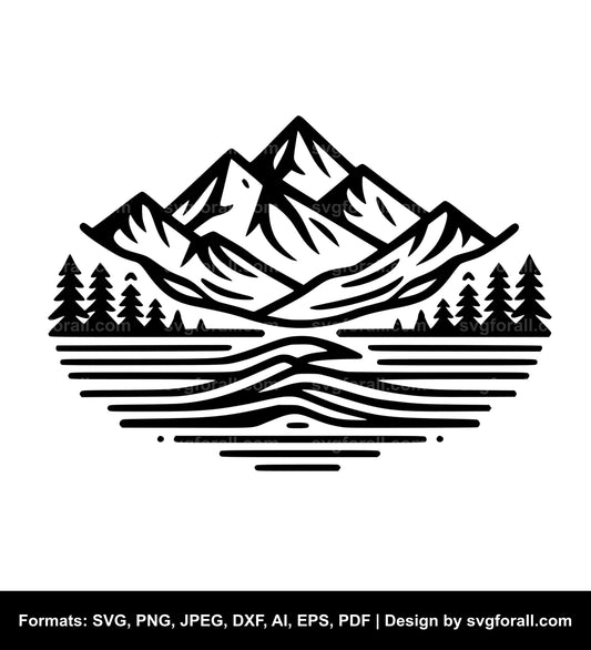 Mountain Vector SVG