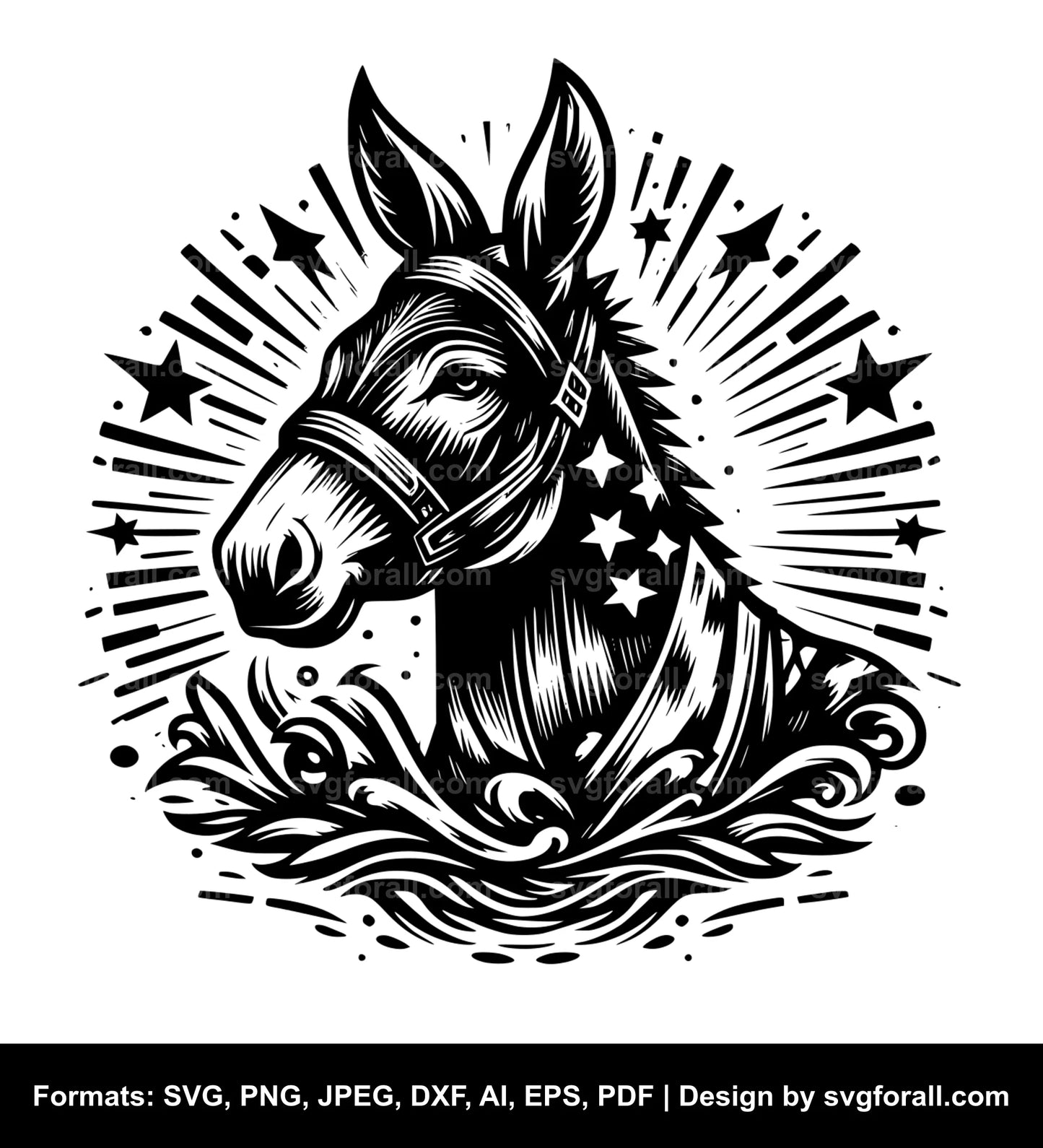 Mule SVG PNG