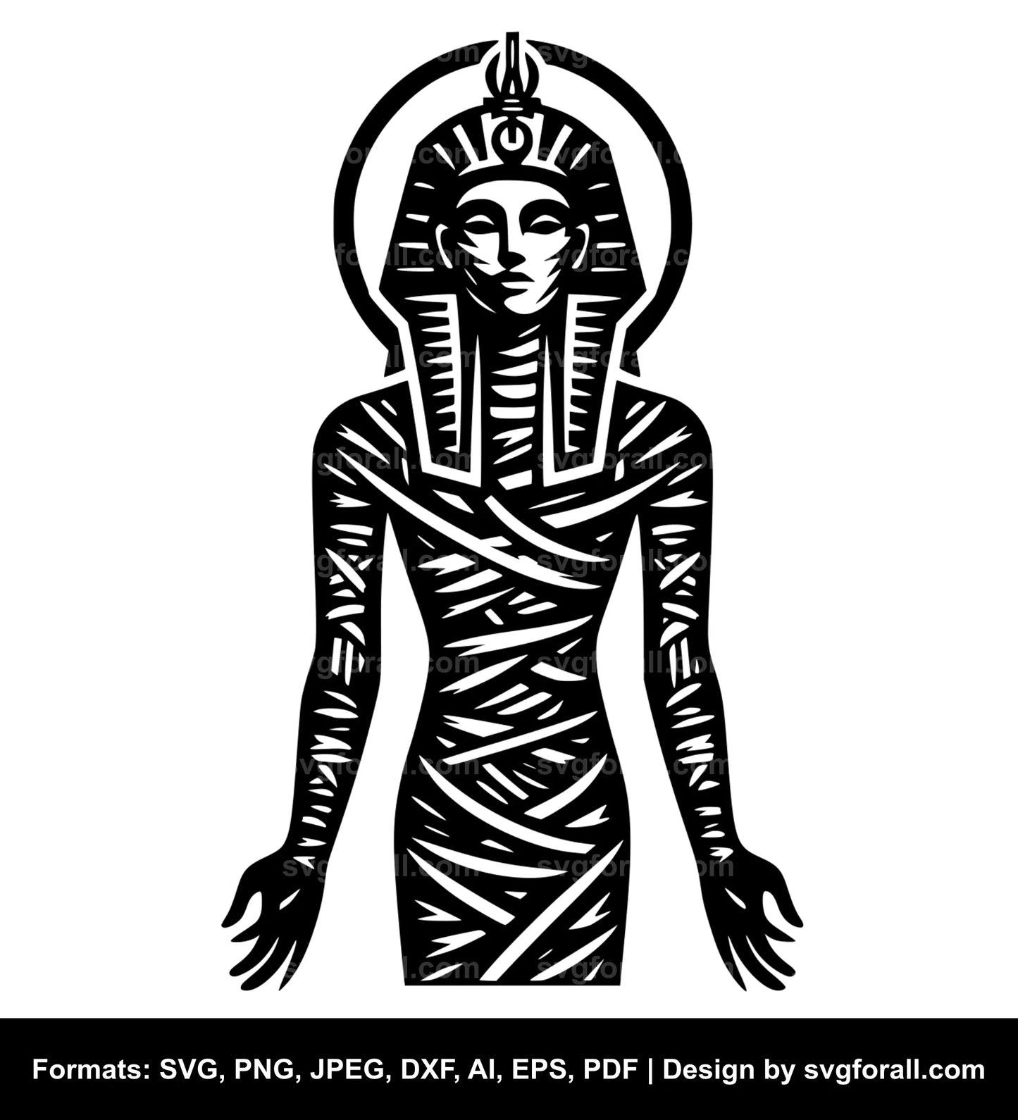 Mummy SVG Clip Art