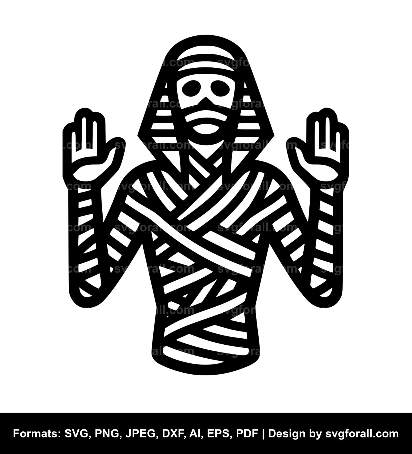 Mummy SVG Cut File