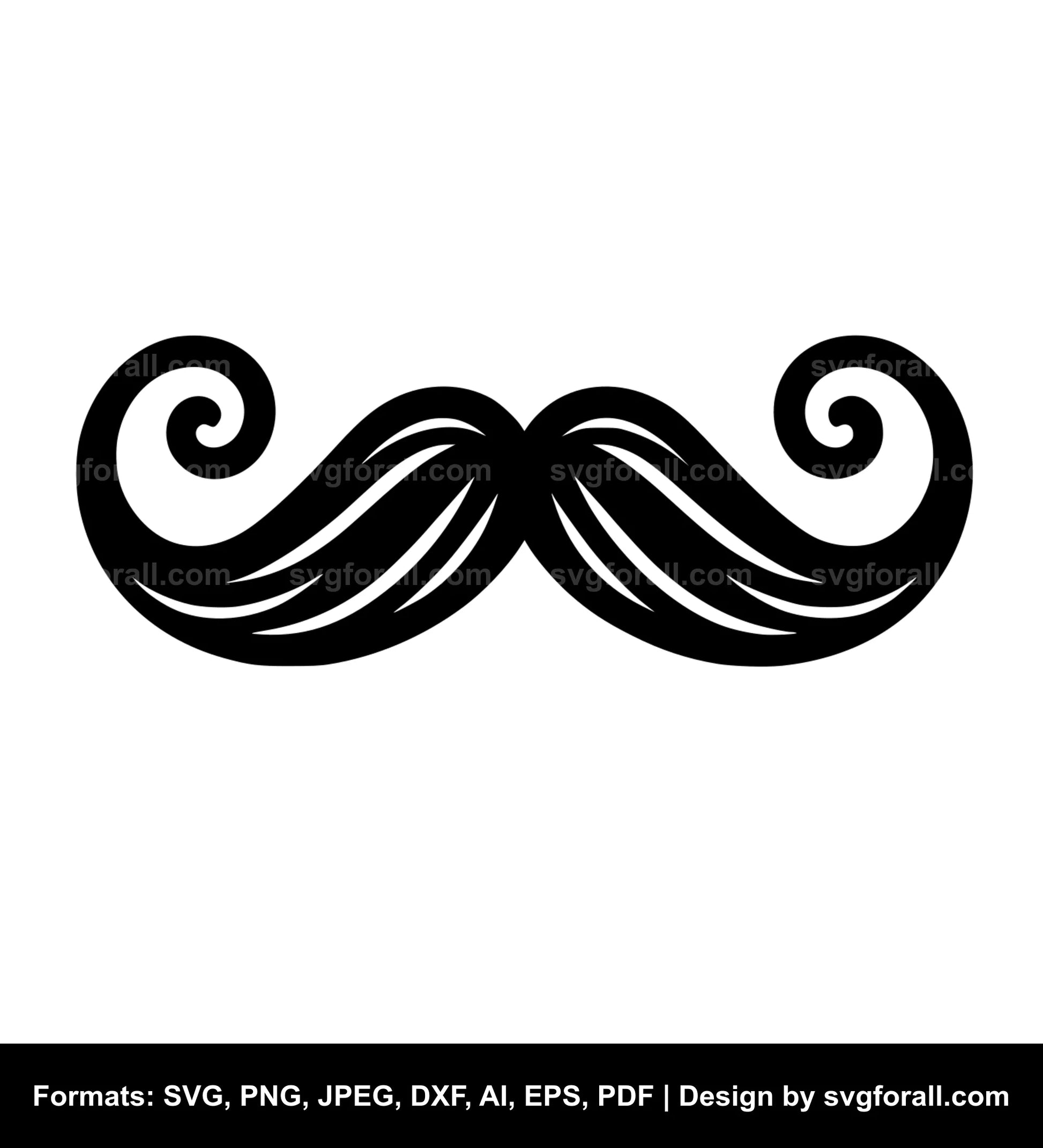 Mustache SVG Design