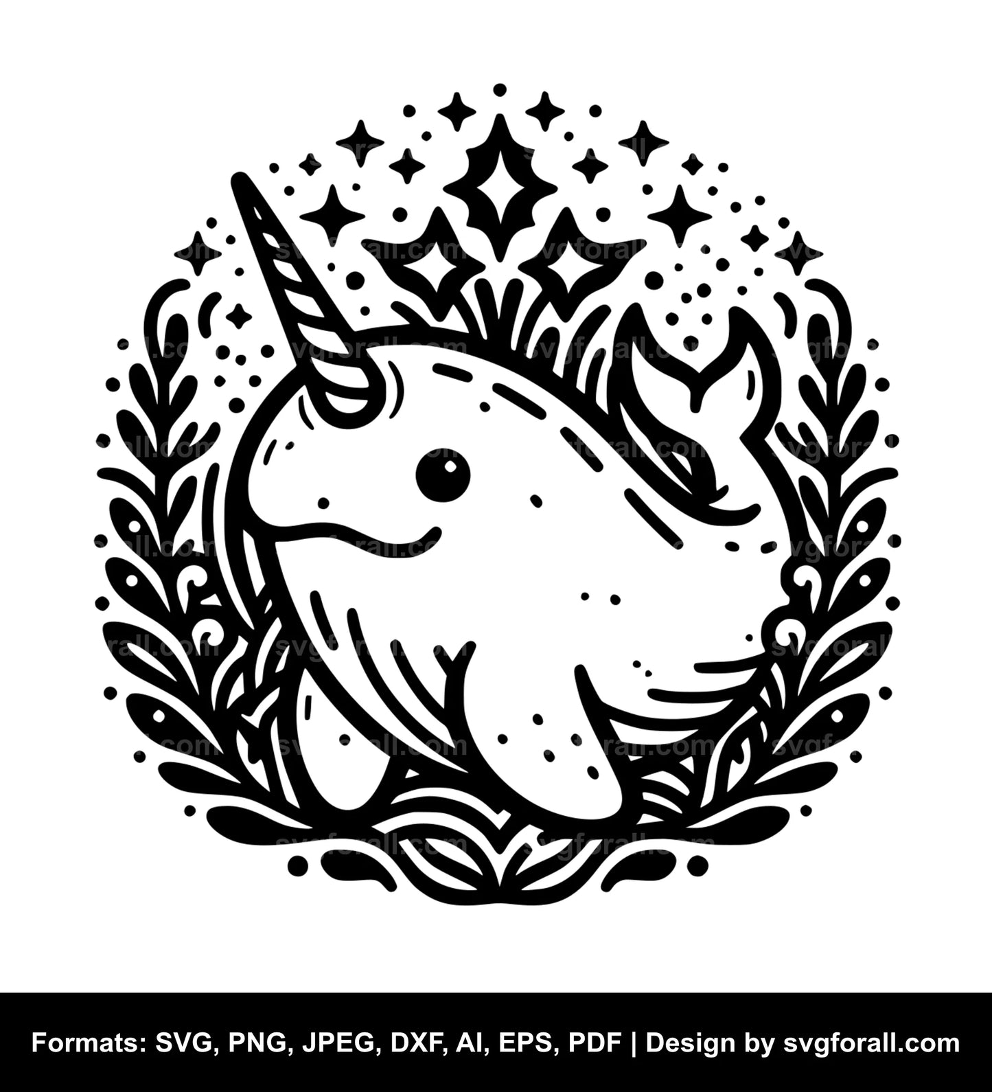 Narwhal SVG