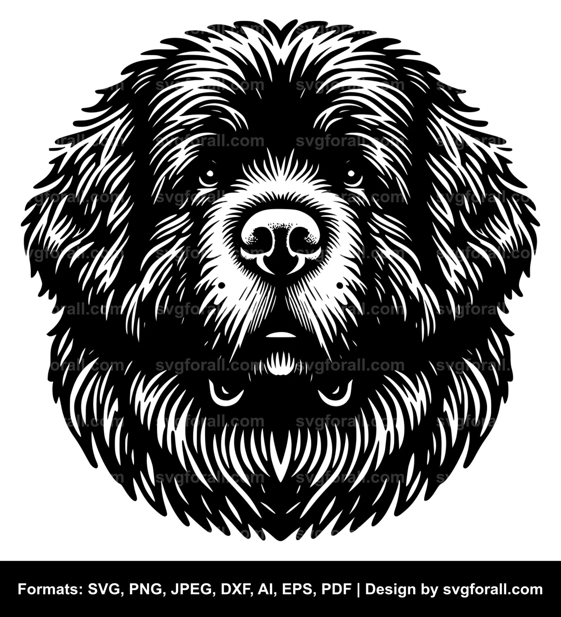 Newfoundland Dog SVG