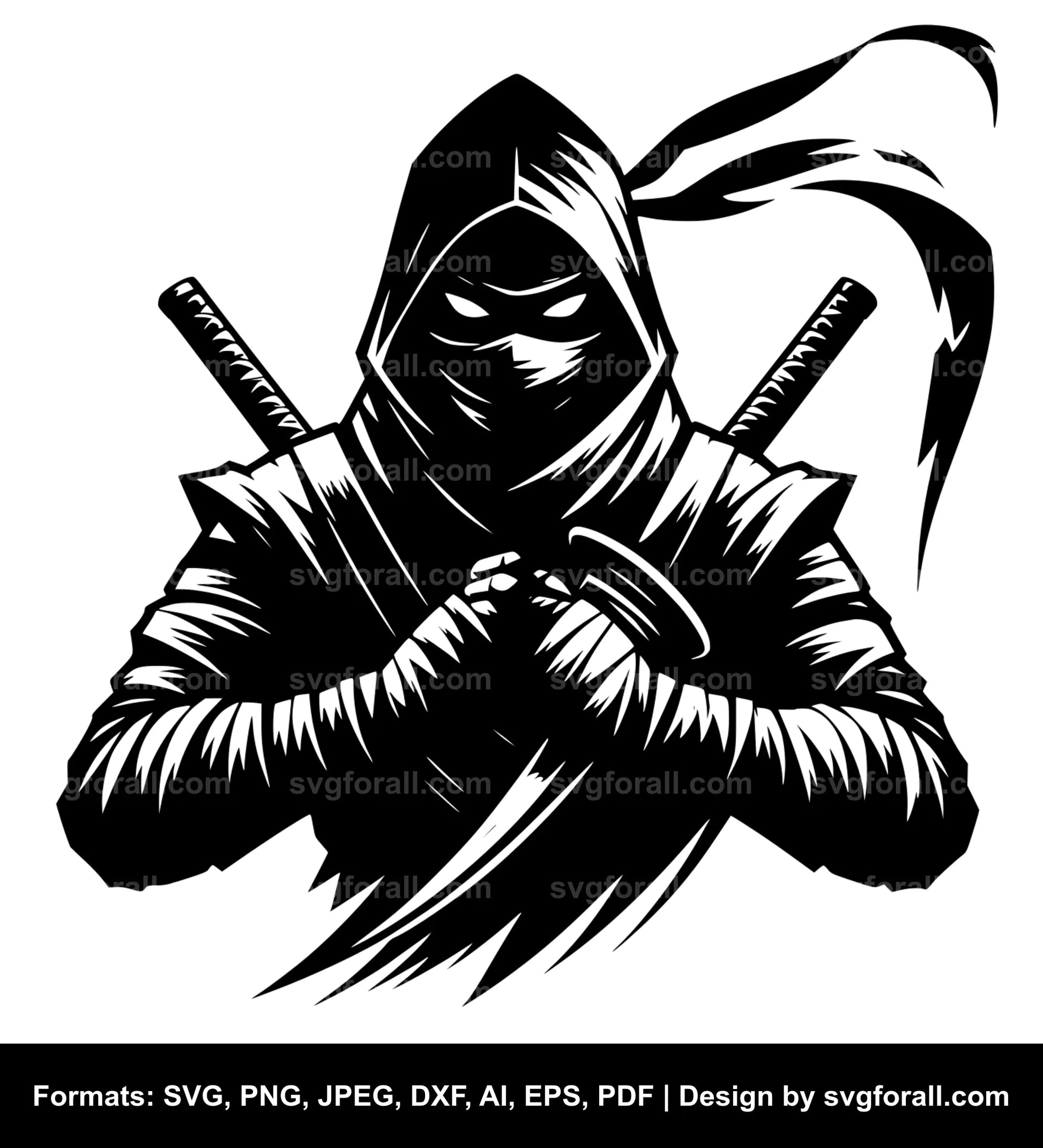 Ninja Clipart SVG