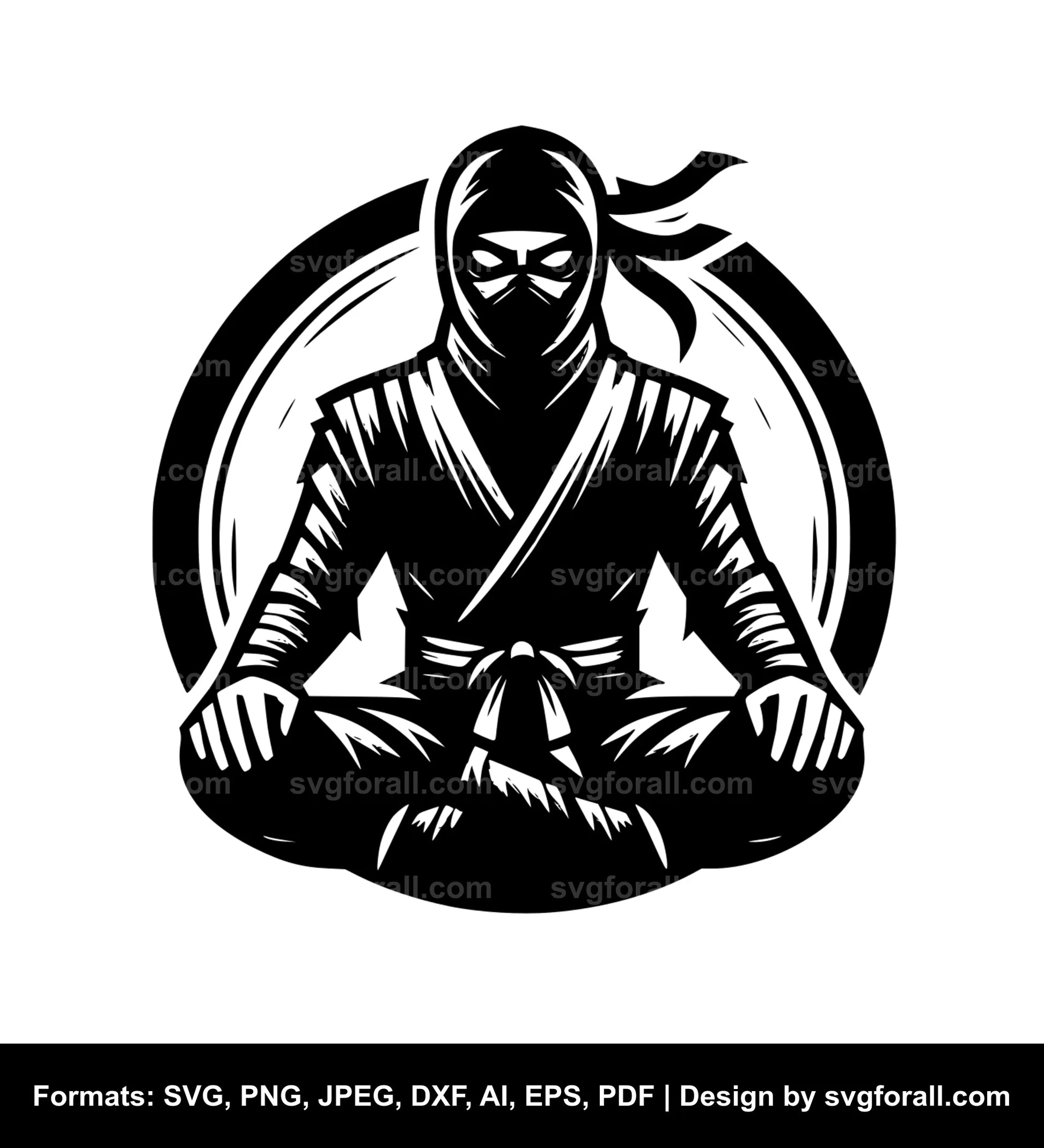 Ninja SVG Clipart