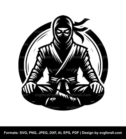 Ninja SVG Clipart