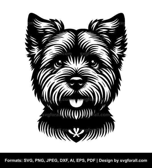 Norfolk Terrier Dog Cricut SVG