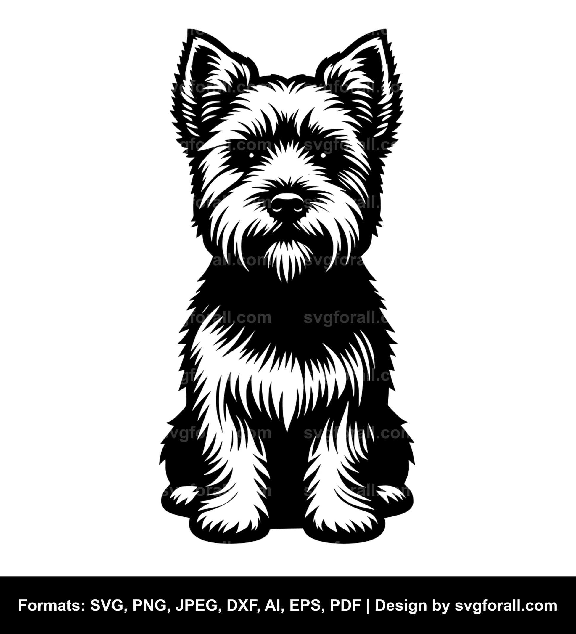 Norfolk Terrier Dog SVG File