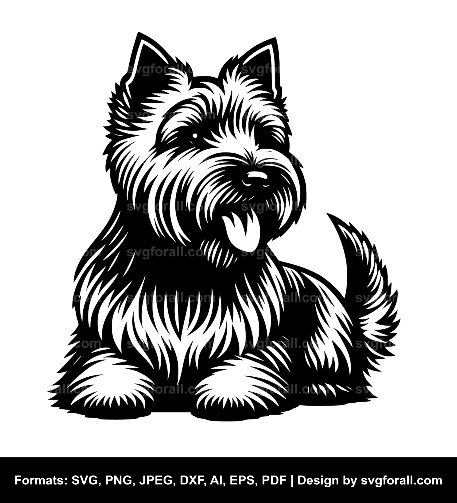 Norwich Terrier Dog Cricut SVG