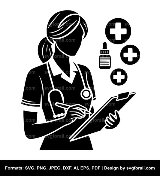 Nurse Clipart SVG