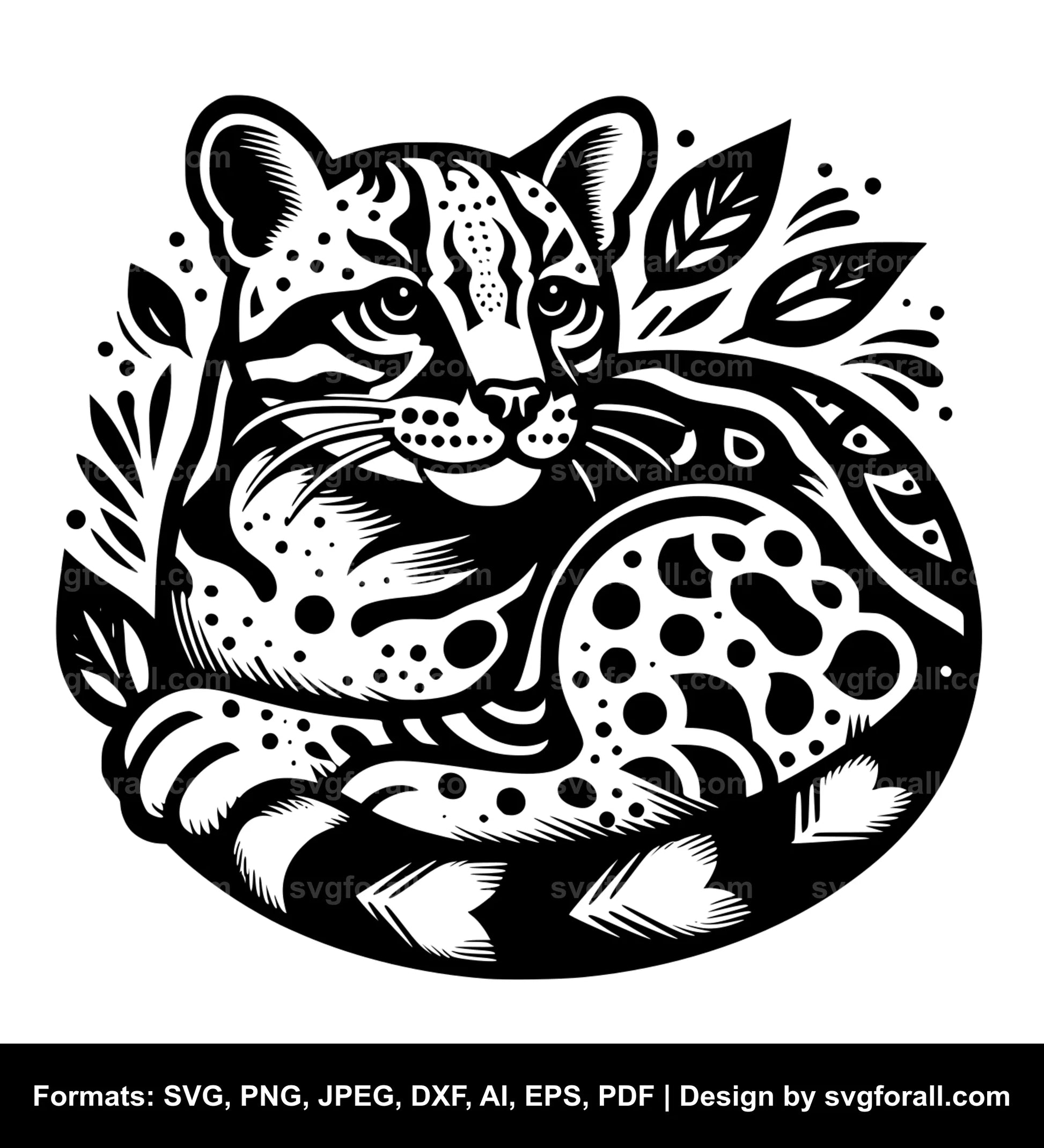 Ocelot SVG Vector