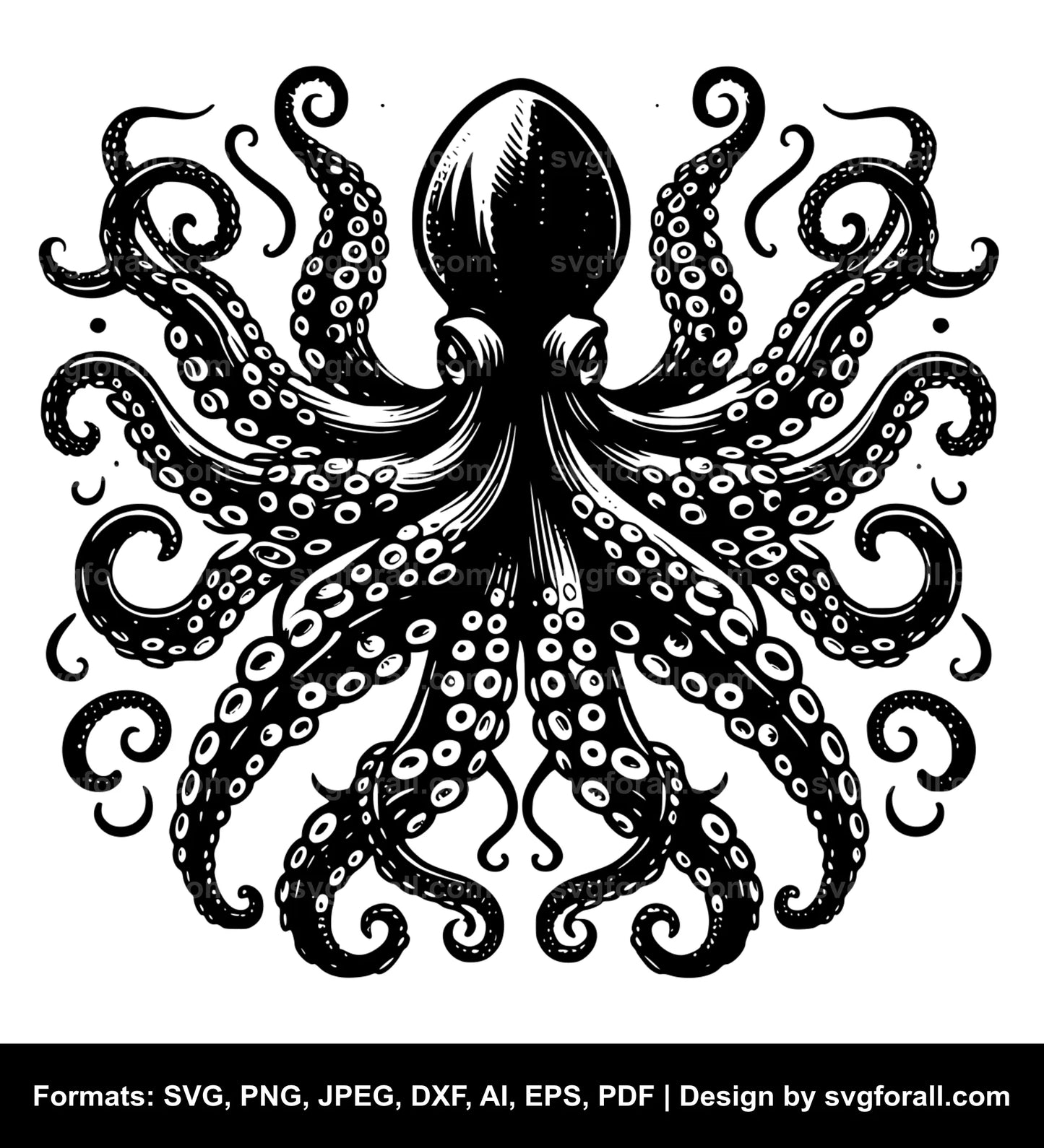 Octopus SVG Download