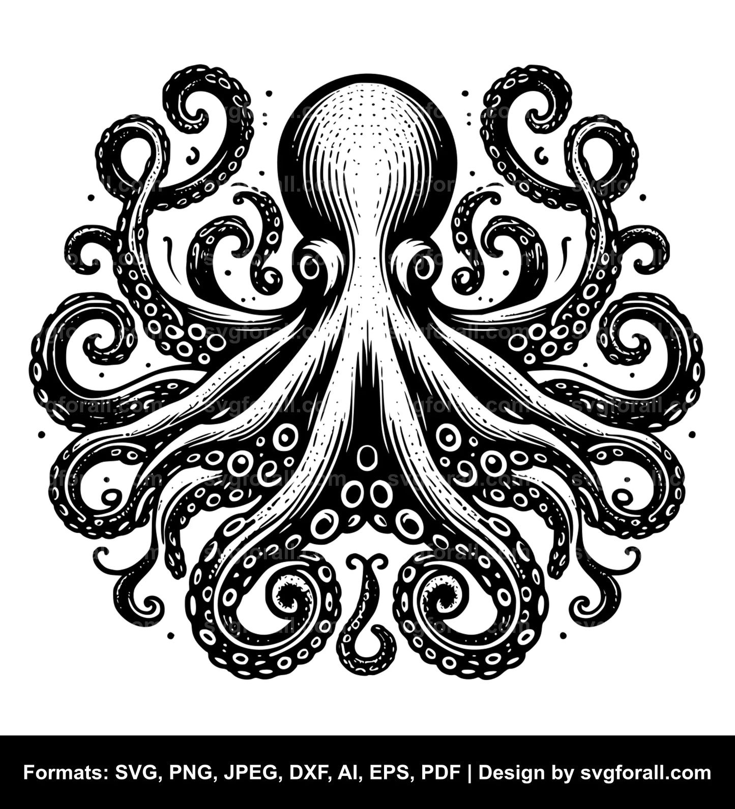 Octopus SVG [for Cricut]