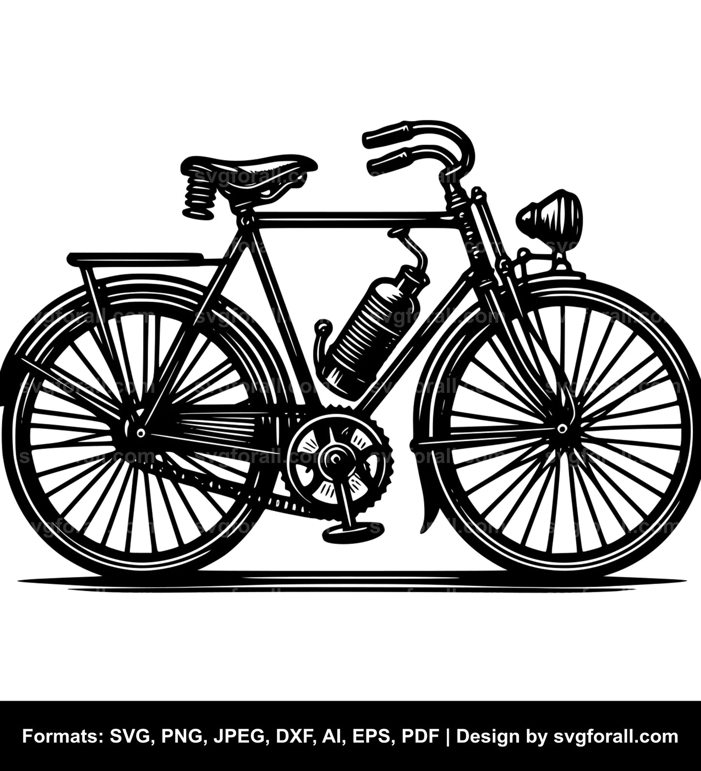 Old Bike SVG