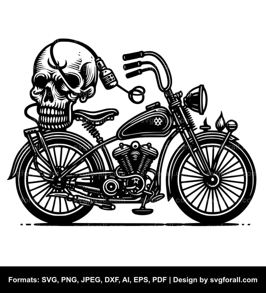 Old Bike SVG File