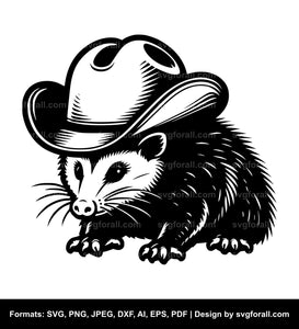 Opossum SVG