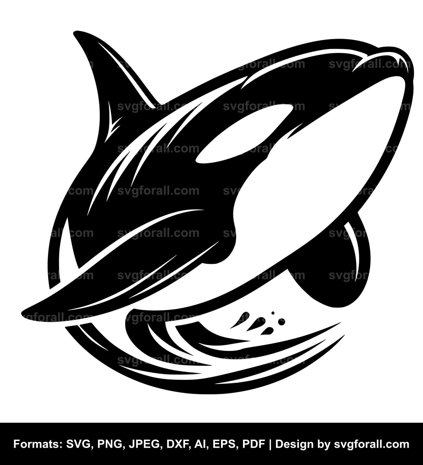 Orca Cricut SVG