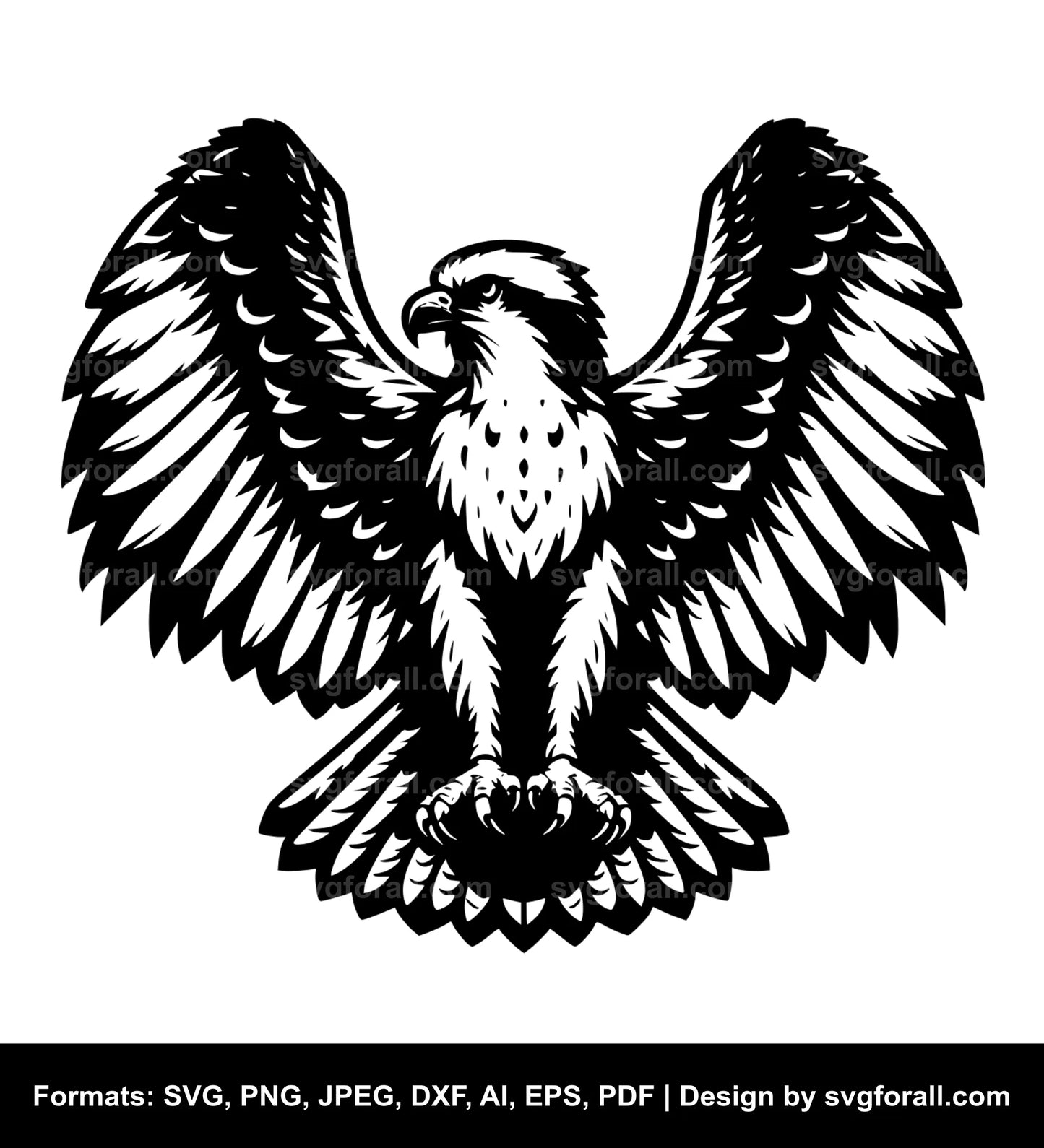 Osprey Bird SVG PNG