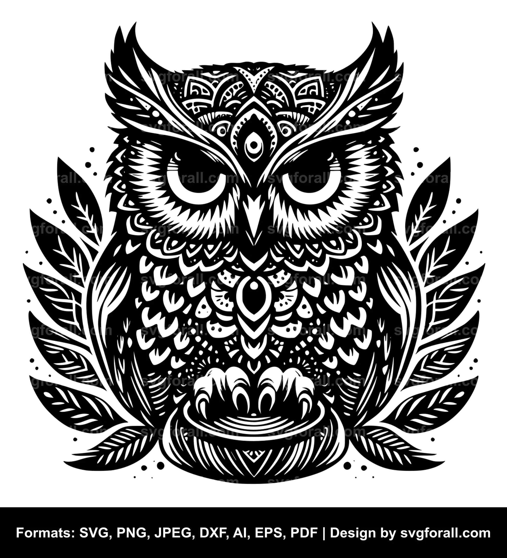 Owl SVG File