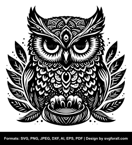 Owl SVG File