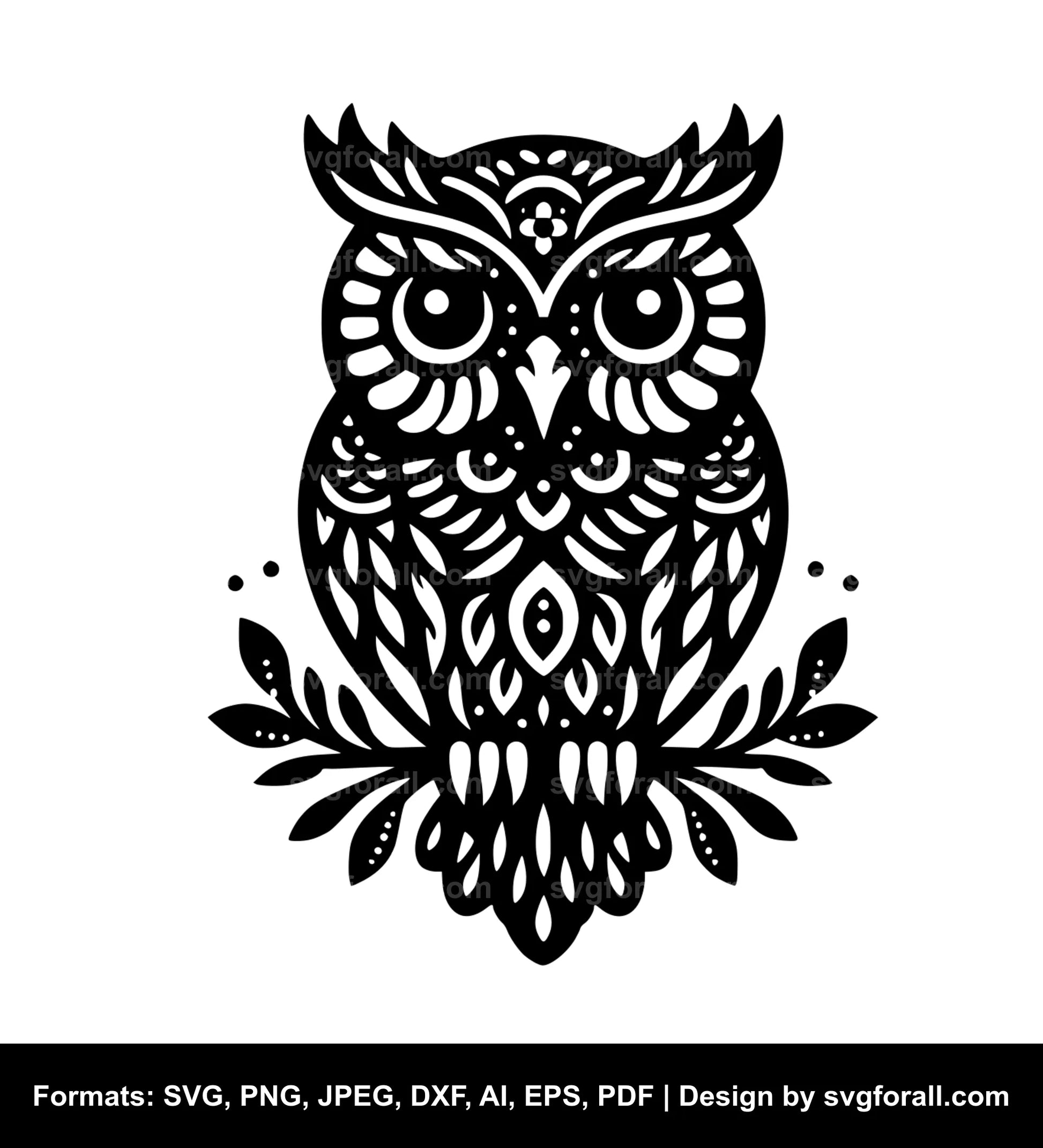 Owl SVG PNG