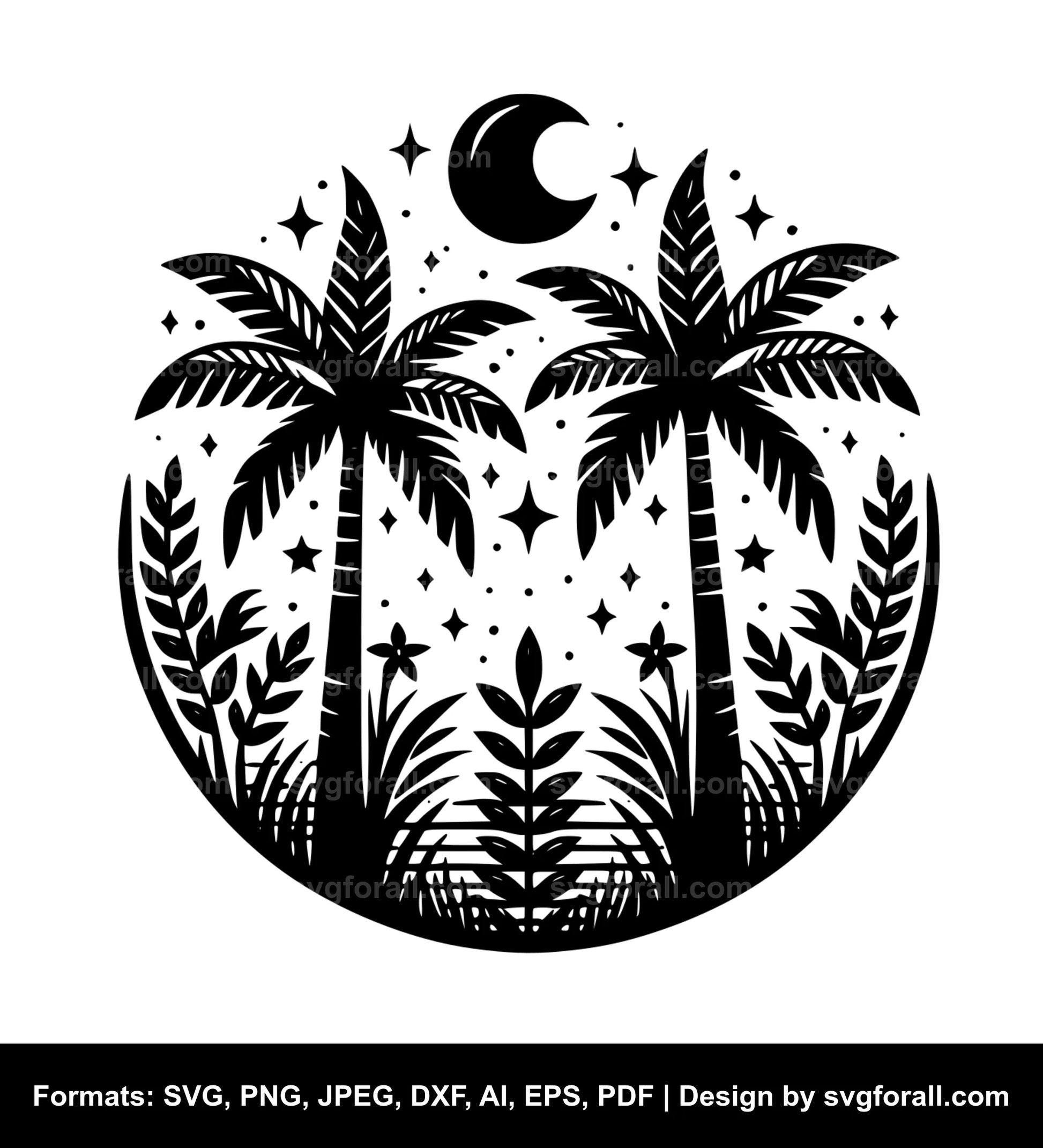 Palm Tree SVG Download