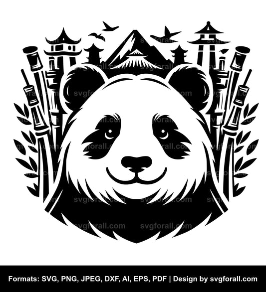 Panda Clipart SVG