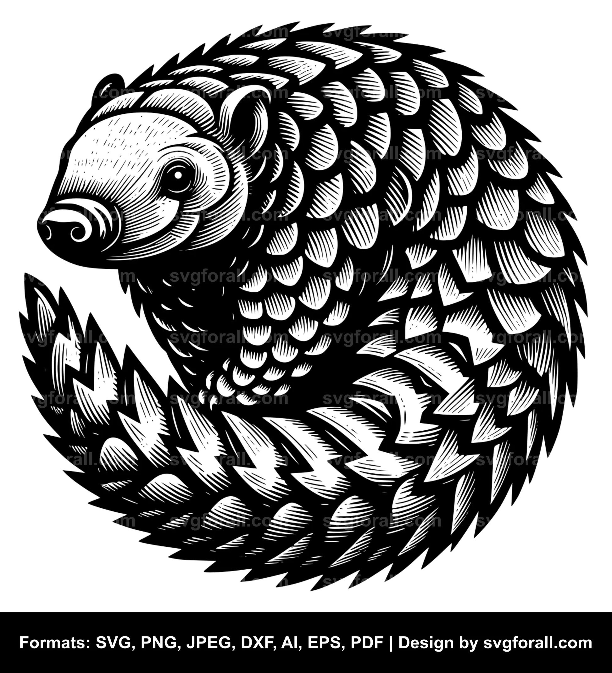 Pangolin SVG File