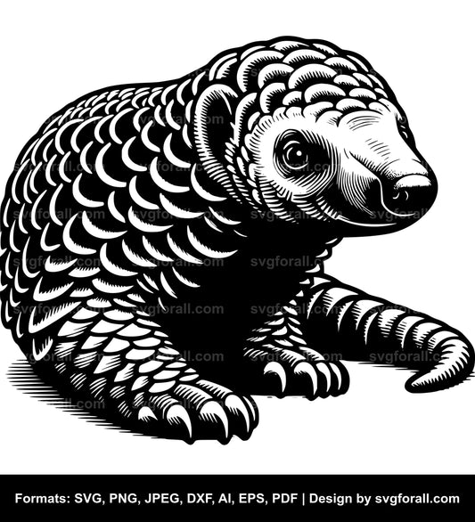 Pangolin SVG PNG