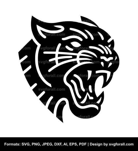 Panther Black SVG