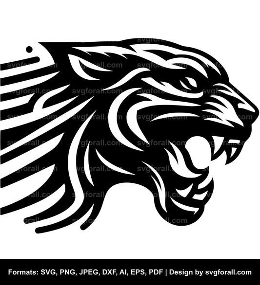 Panther Black SVG PNG