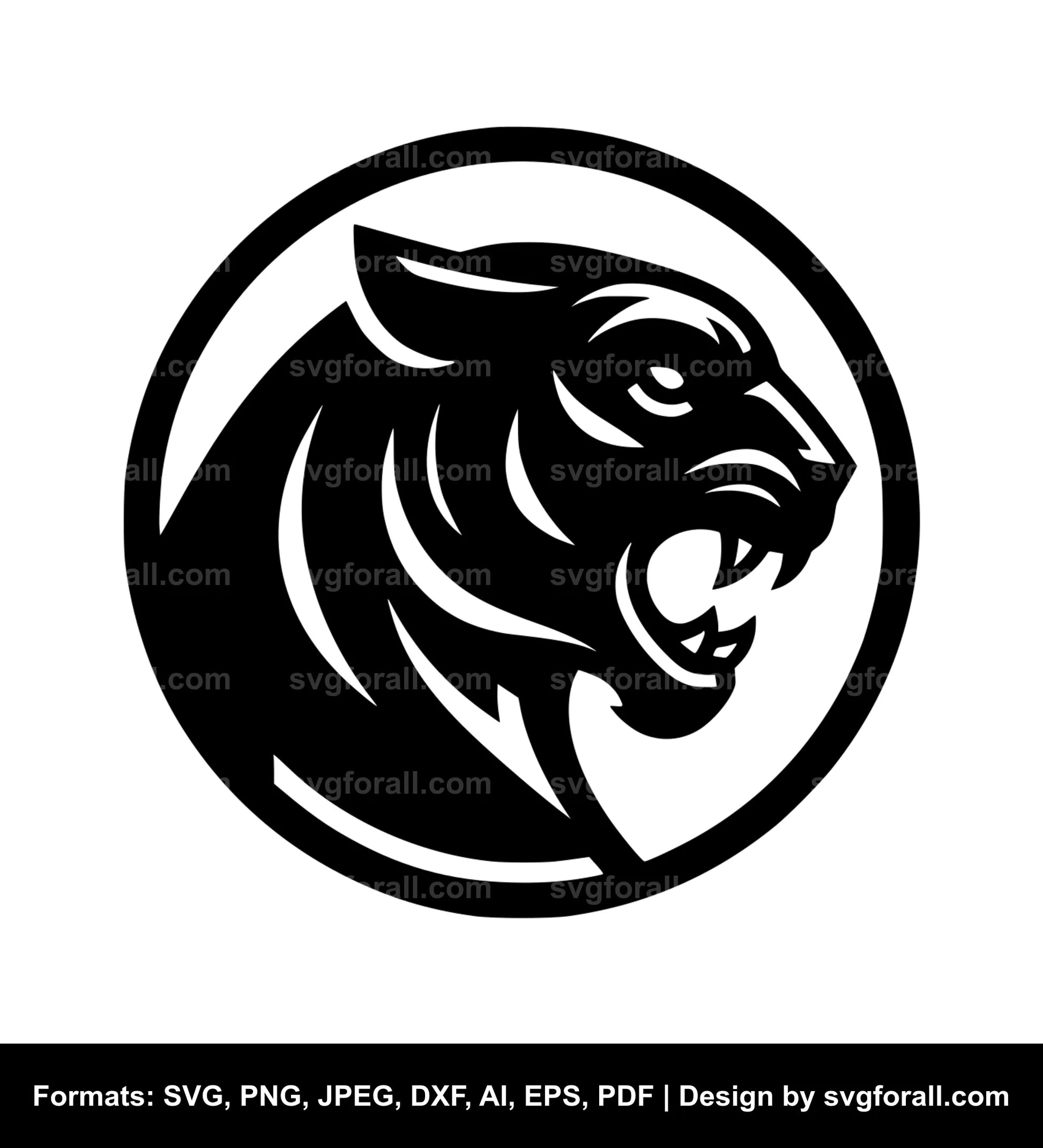 Panther For Cricut SVG