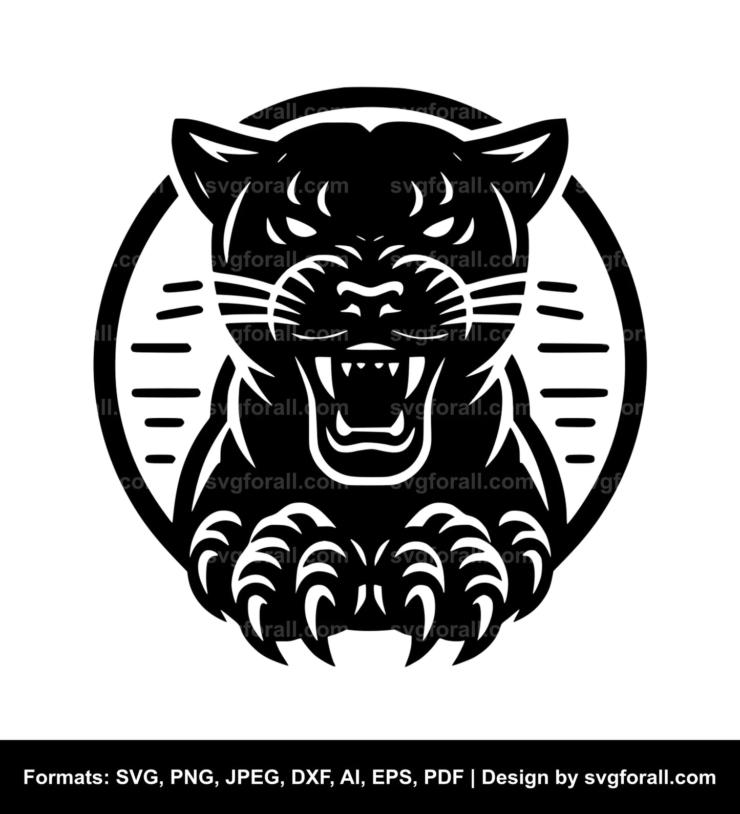 Panther SVG Clip Art