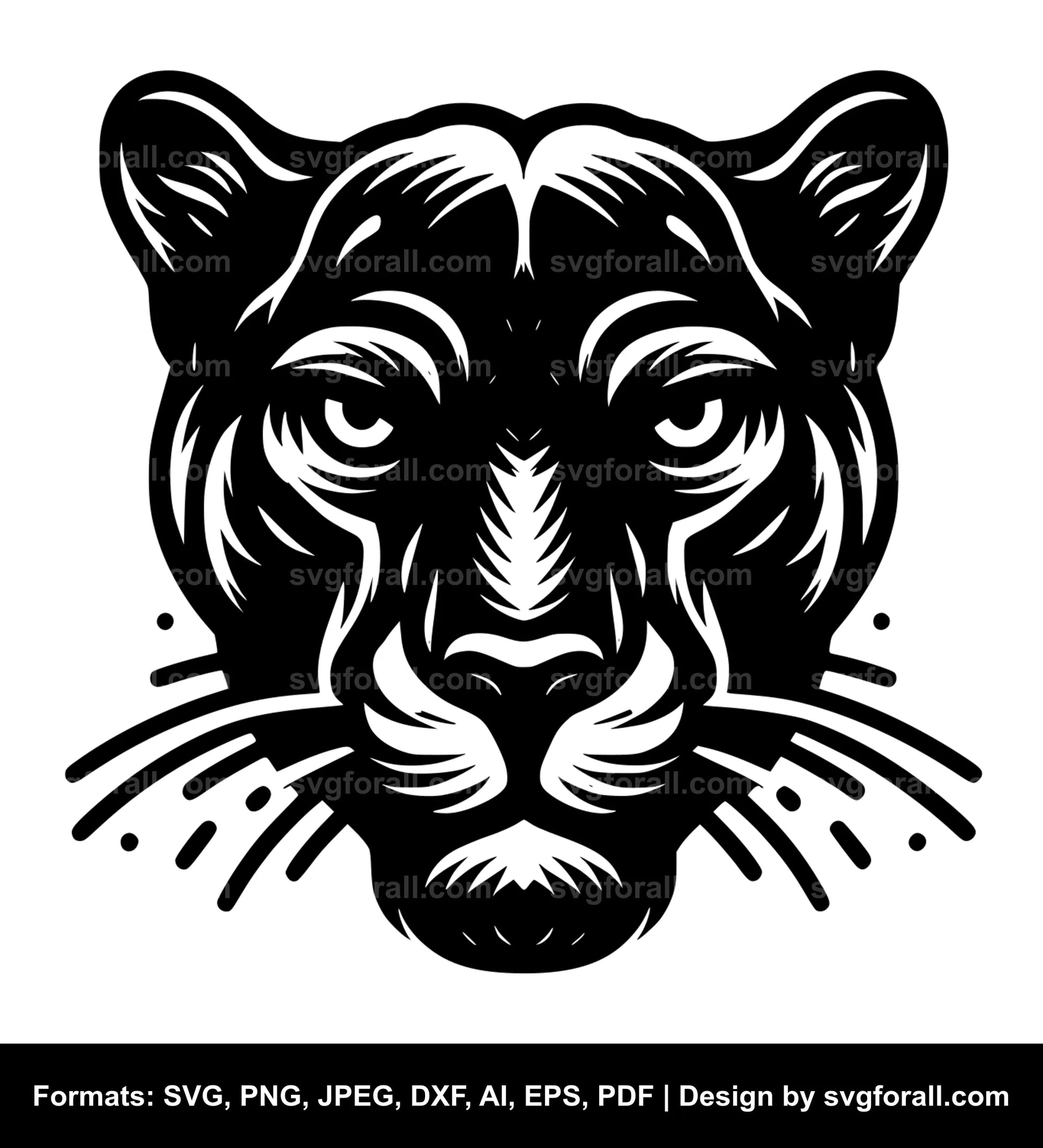 Panther SVG Design